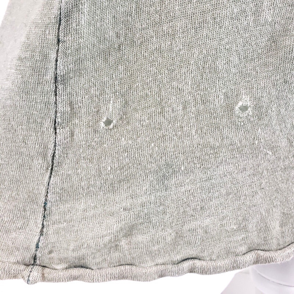 Pete & Greta Women's SIZE S Green Sleeveless Linen Summer Dress Johnny Was FLAW - Picture 9 of 12